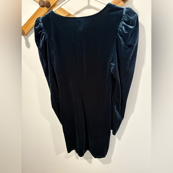 Gentle Fawn Midnight Blue Velvet Dress - Picture 4 of 8
